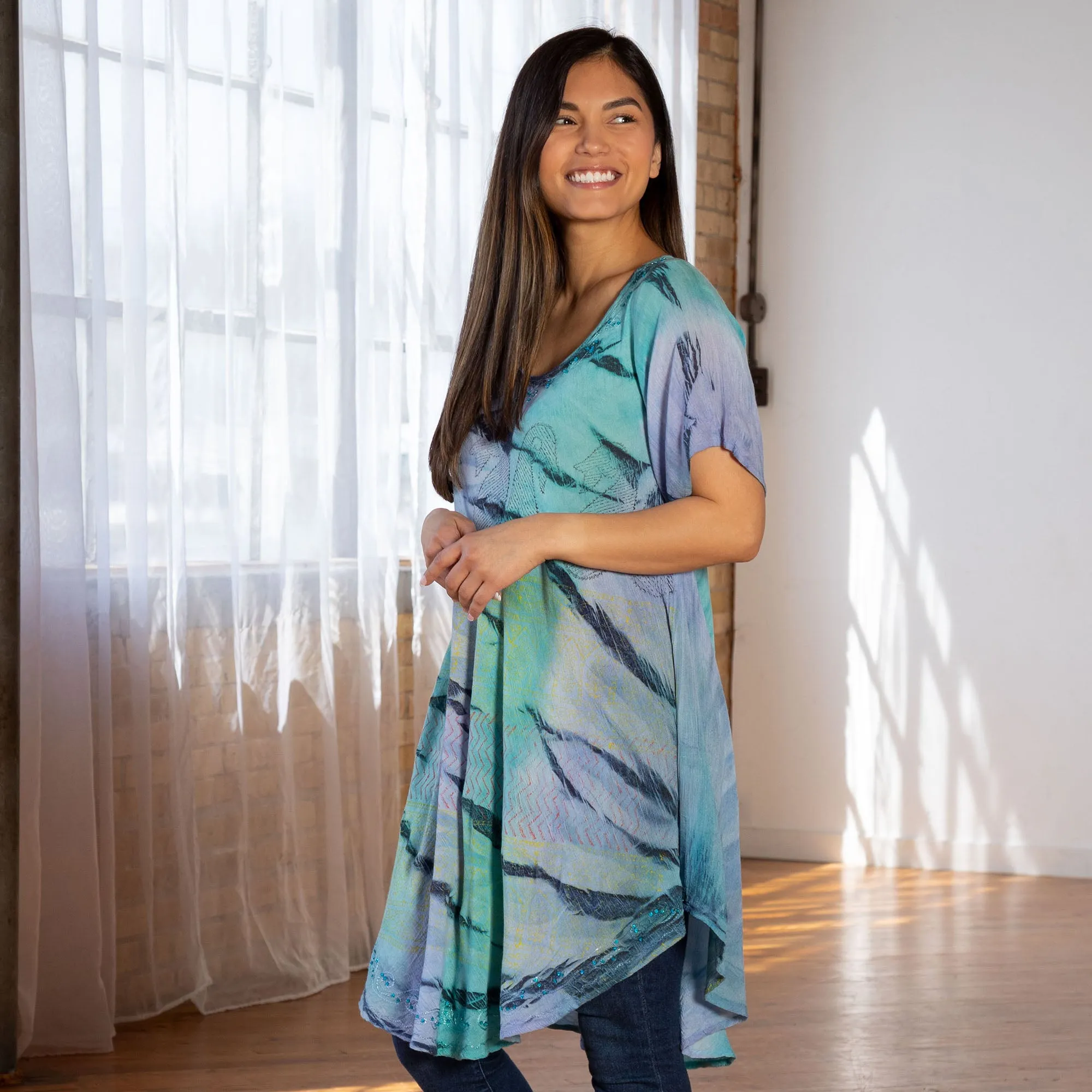 Jungle Spirit Short Sleeve Tunic