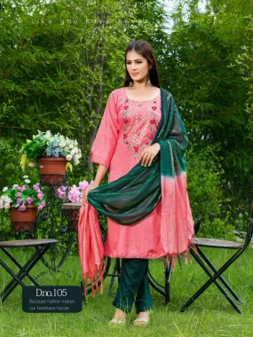 KURTI WITH PENT WITH DUPATTA