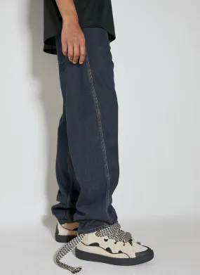 Lanvin Baggy Twisted Leg Jeans