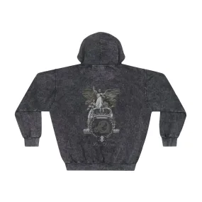 LD Guardian Angel Unisex Mineral Wash Hoodie