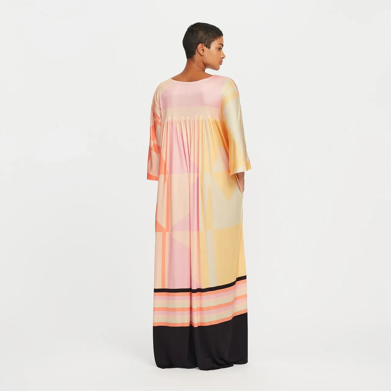 Luxury Rayon Cotton Blend Kaftan,  Beach Wear Caftan For Women's