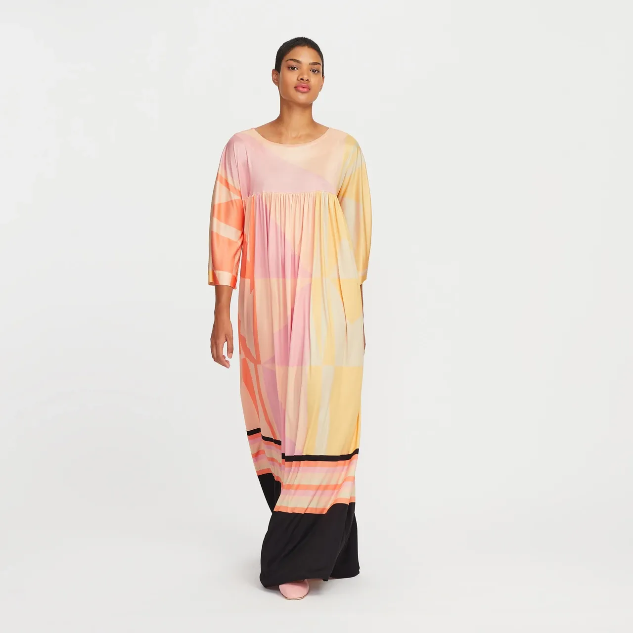 Luxury Rayon Cotton Blend Kaftan,  Beach Wear Caftan For Women's