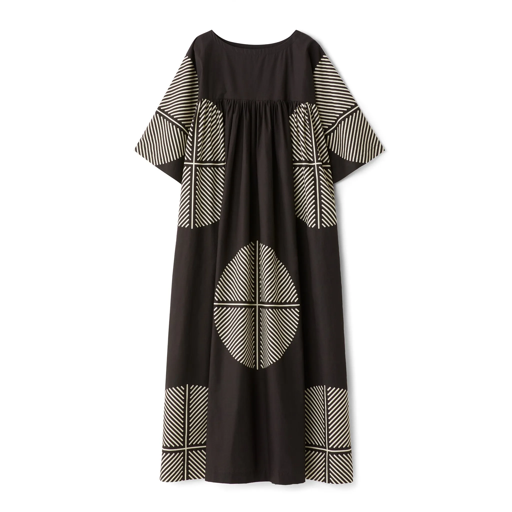 Luxury Rayon Cotton Blend Kaftan – Elegant, Beach Wear Women's Caftan