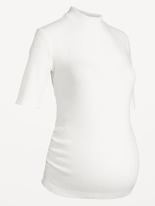 Maternity Mock Neck Top