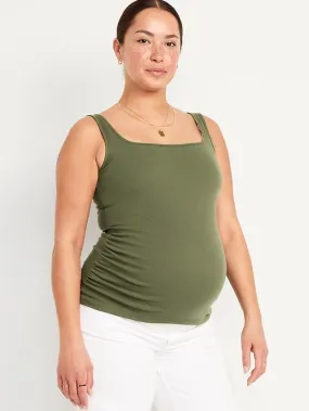 Maternity Square Neck Tank Top