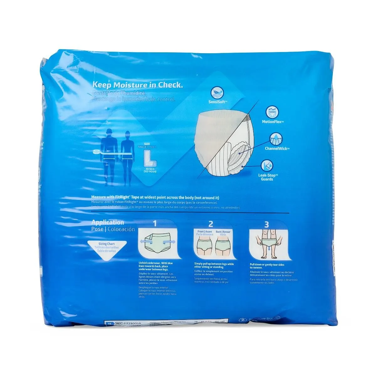 Medline FitRight Ultra Disposable Underwear