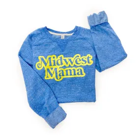 Midwest Mama Lakeside Blue Sweatshirt
