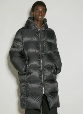 Moncler   Rick Owens Gimp Long Down Coat