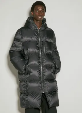 Moncler   Rick Owens Gimp Long Down Coat