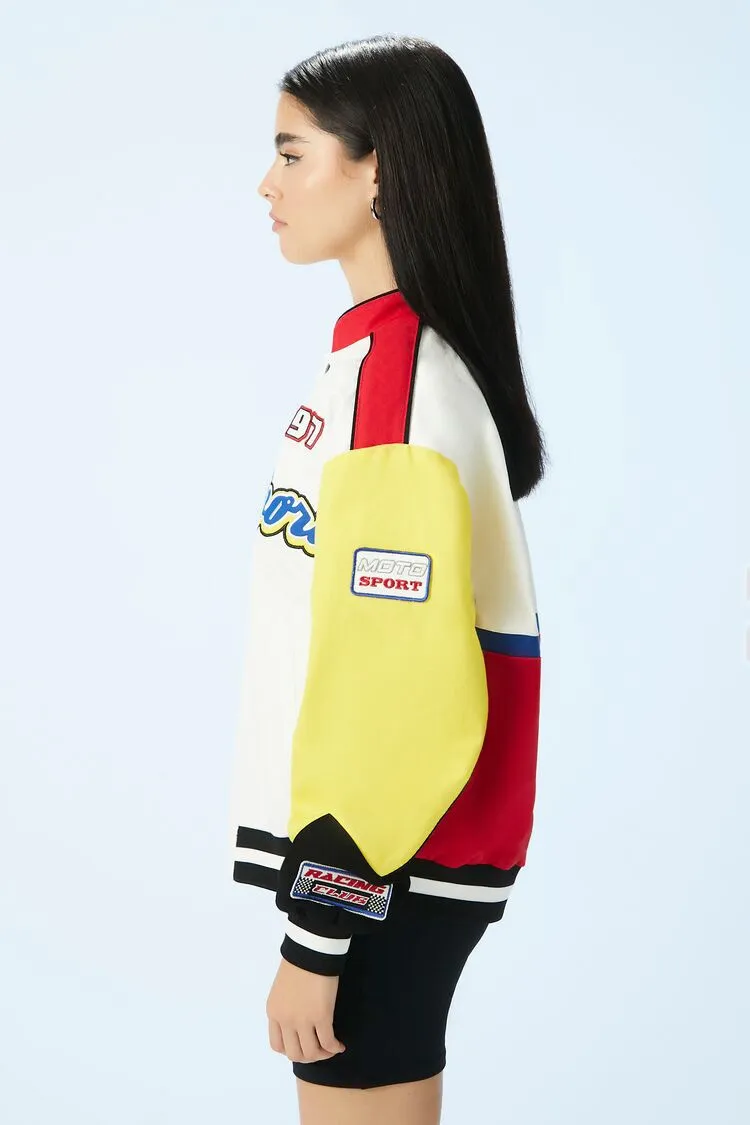 Moto Sport Colorblock Jacket