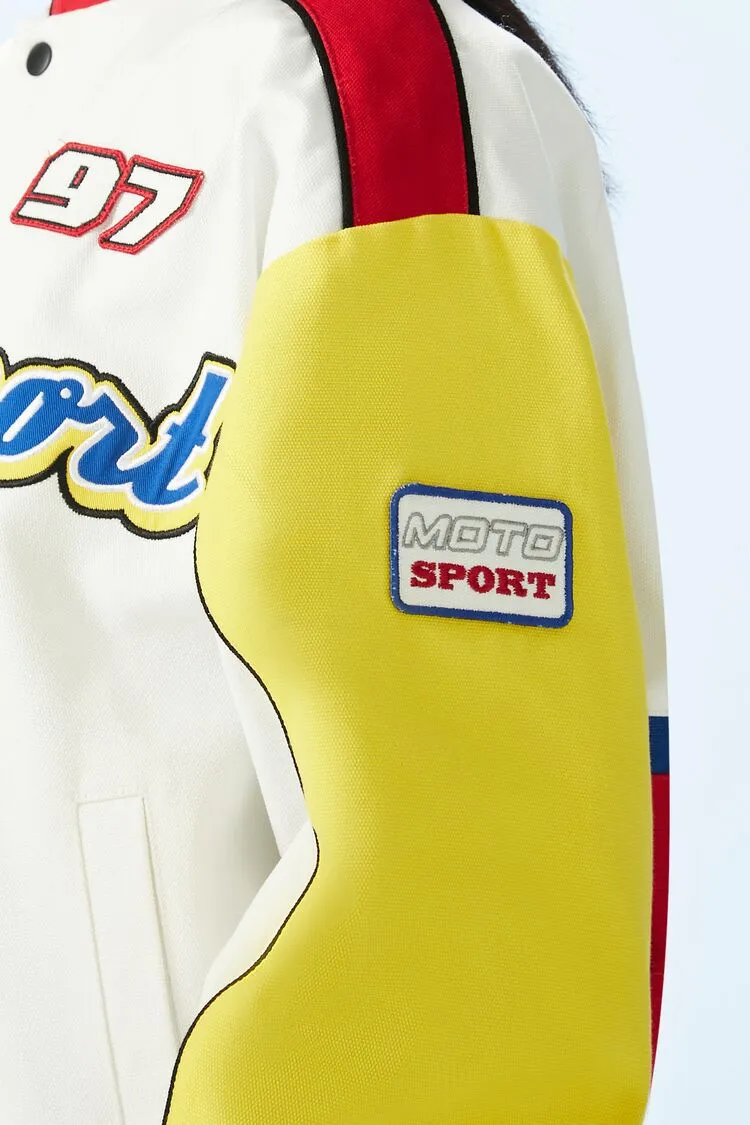 Moto Sport Colorblock Jacket