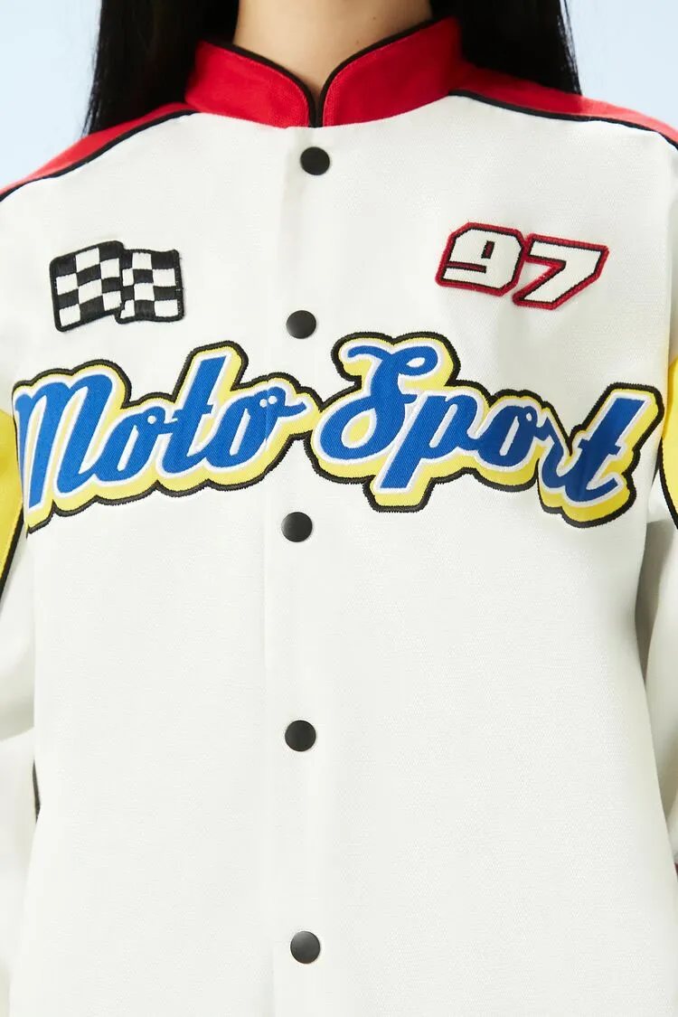 Moto Sport Colorblock Jacket