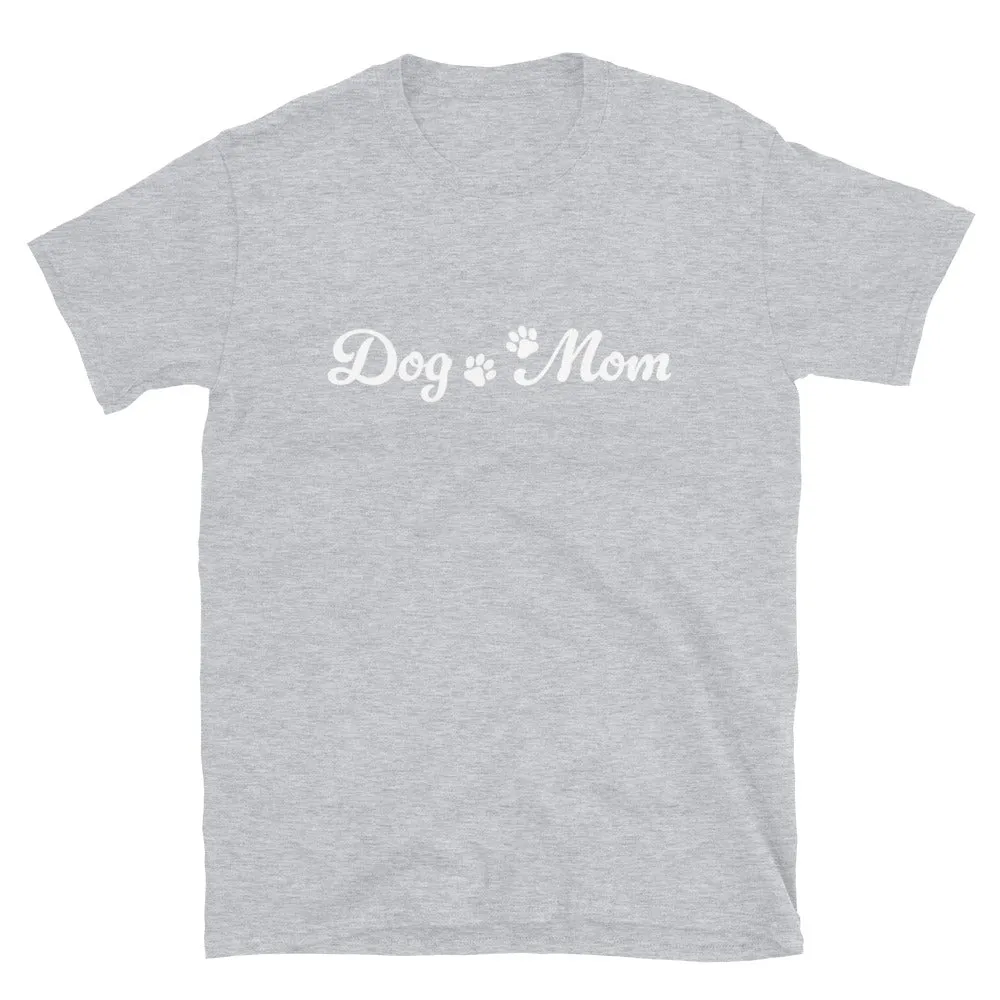 Paw Print Dog Mom T-Shirt