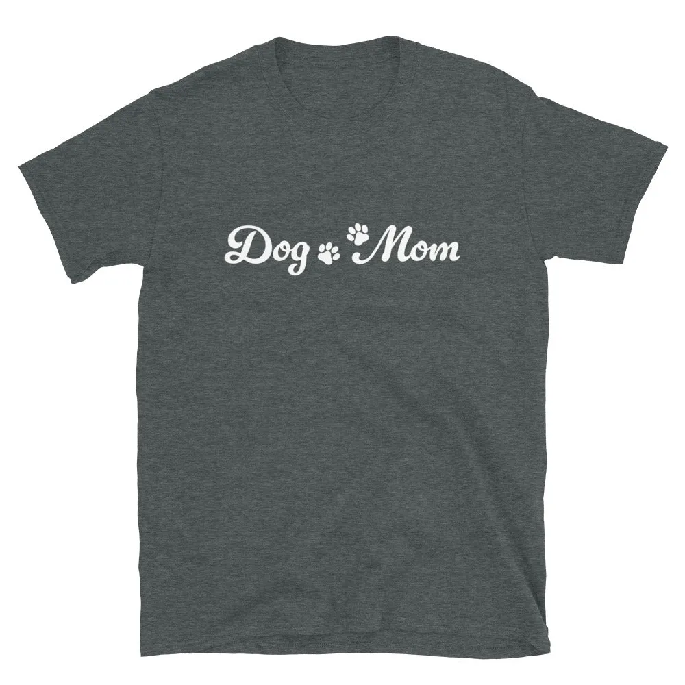 Paw Print Dog Mom T-Shirt
