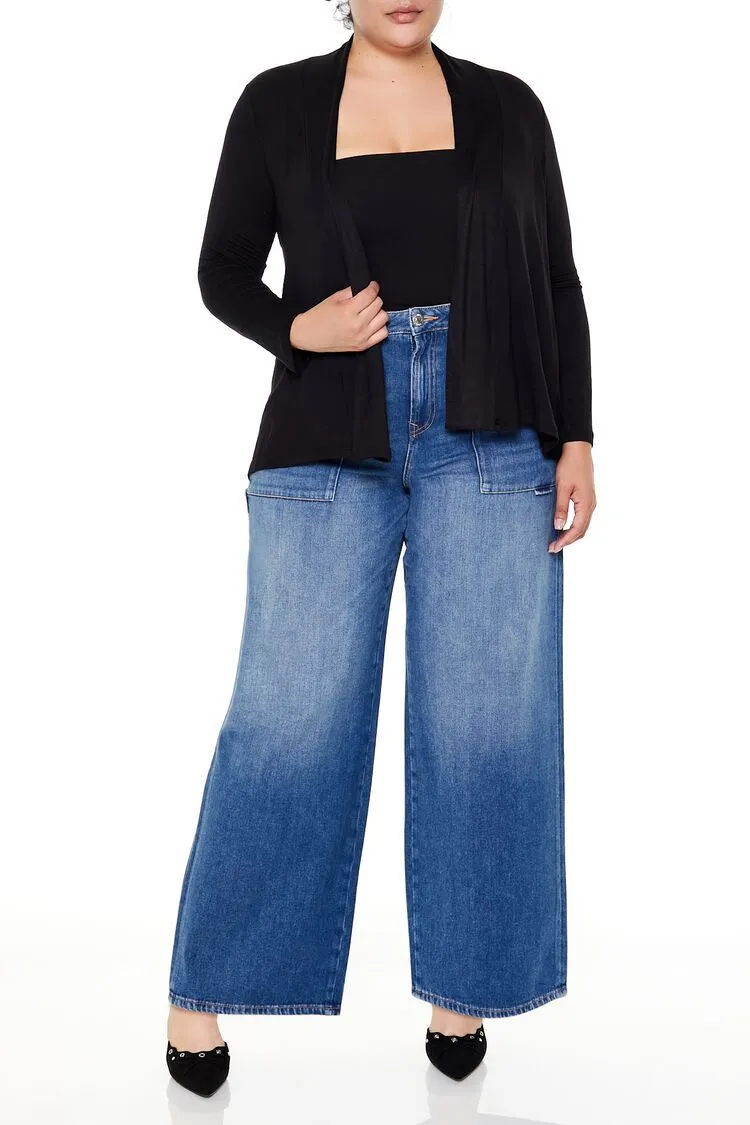 Plus Size Cardigan Sweater