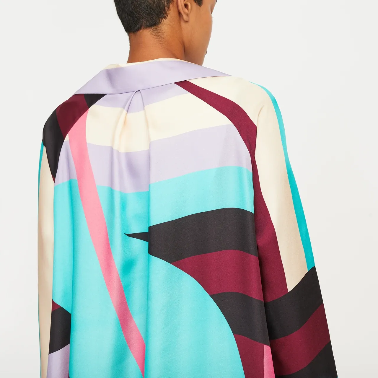 Printed French Crepe Kaftan, Beach Wear Caftan For Women's
