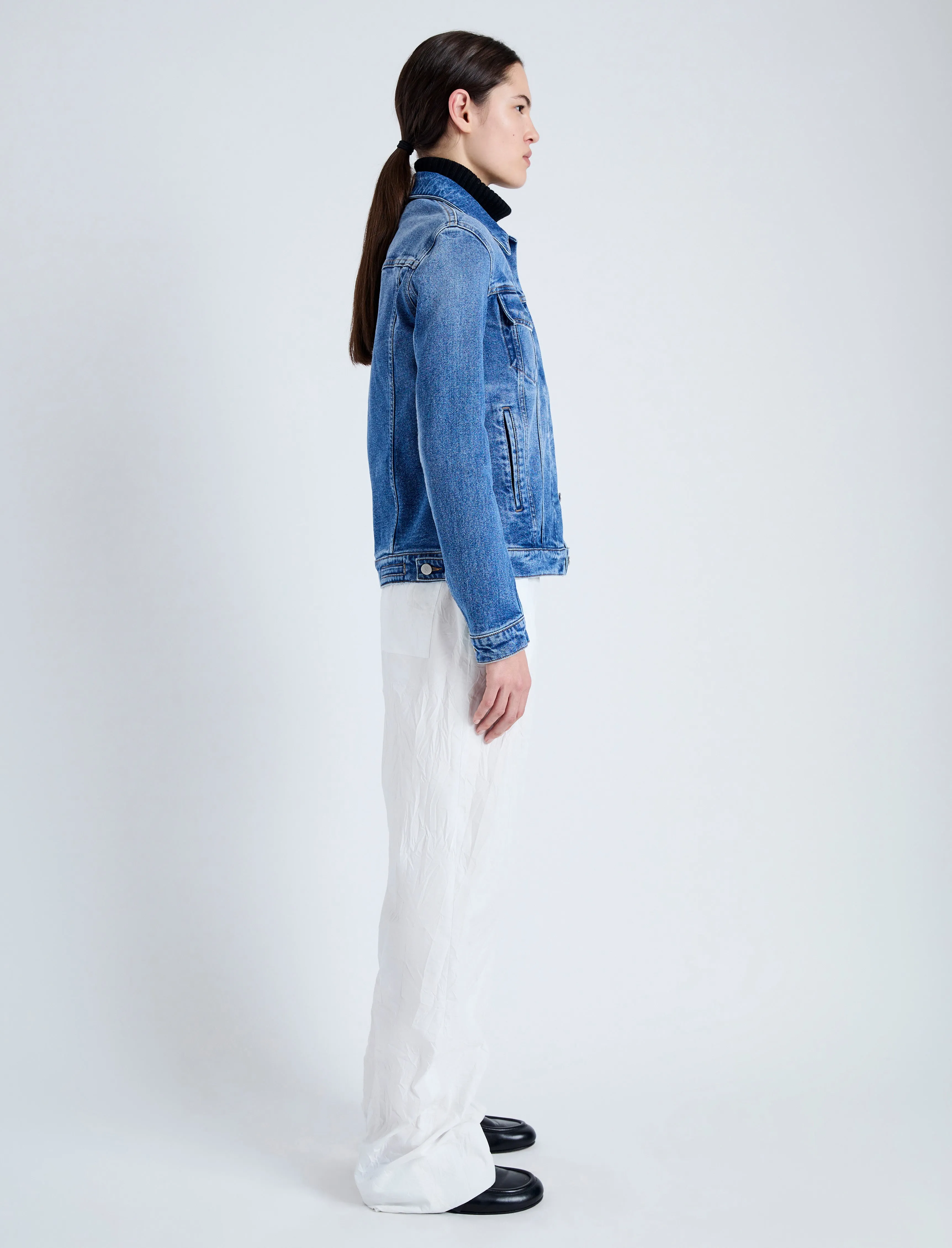 Proenza Schouler Newman Jacket - Medium Blue