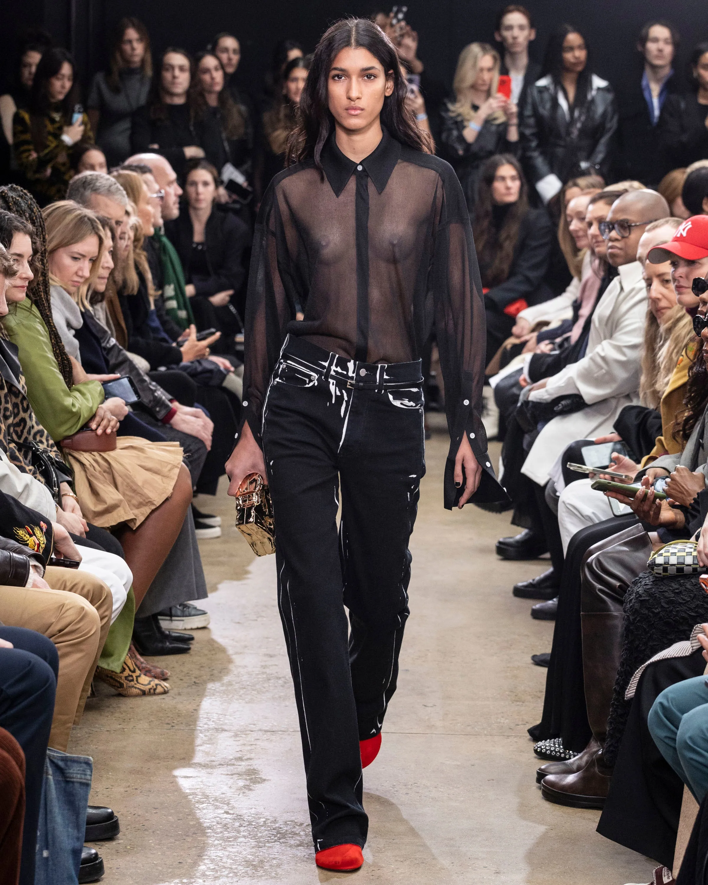 Proenza Schouler Ryman Jean - Black Multi
