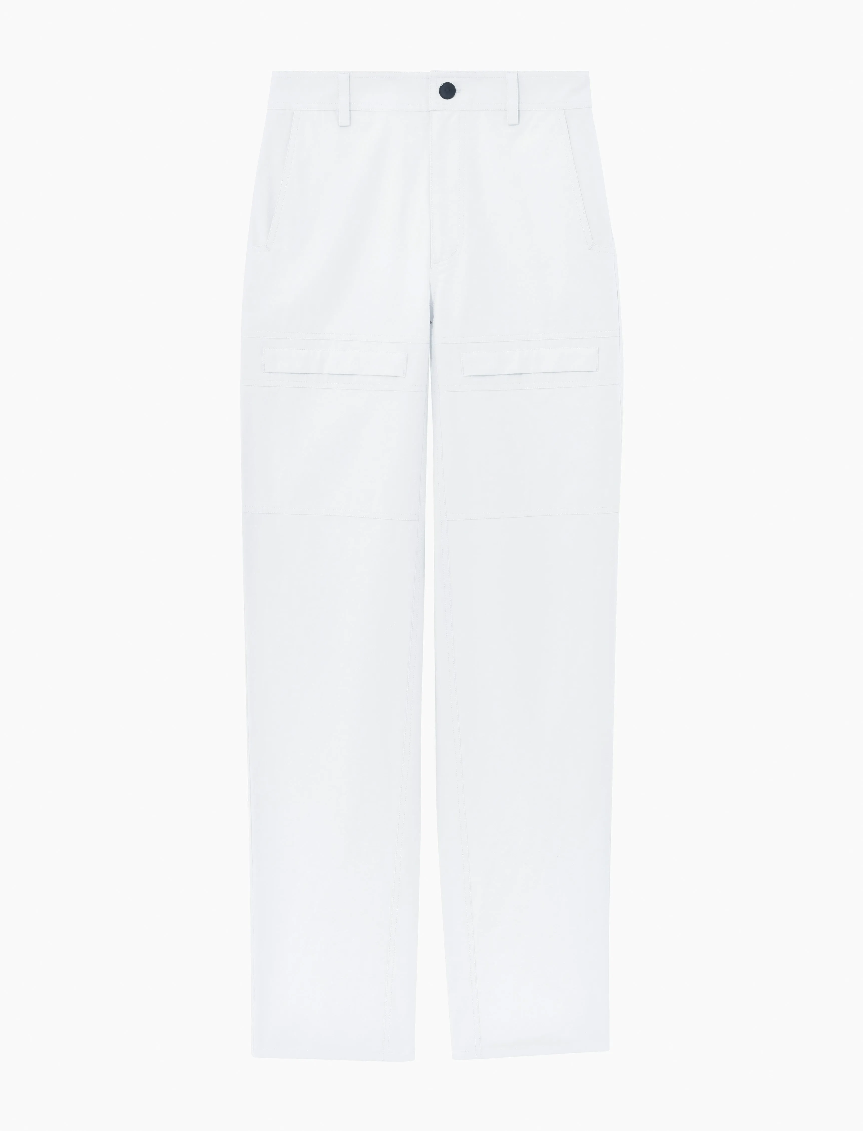 Proenza Schouler White Label Sydnor Pants in Rumpled Cotton - White