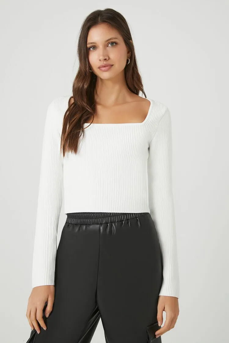 Ribbed Knit Sweater