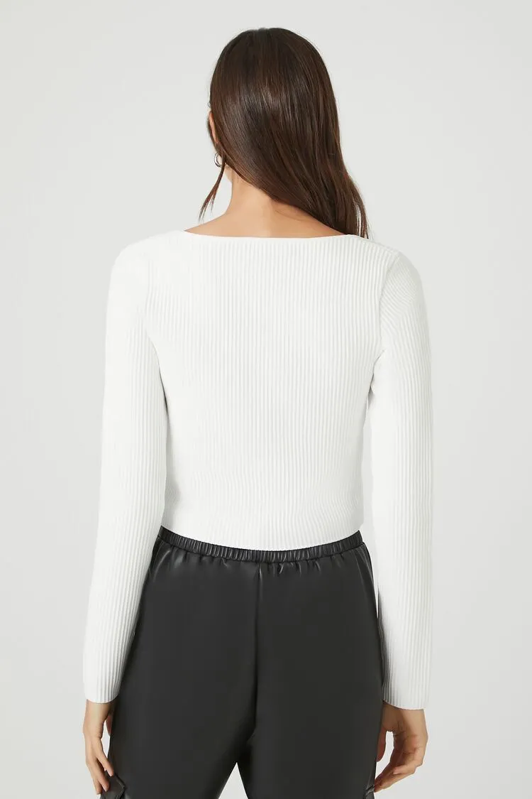 Ribbed Knit Sweater