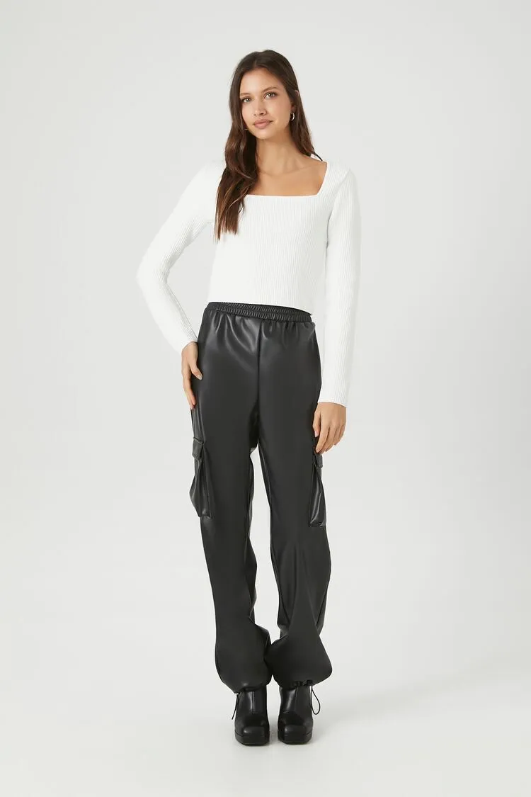 Ribbed Knit Sweater