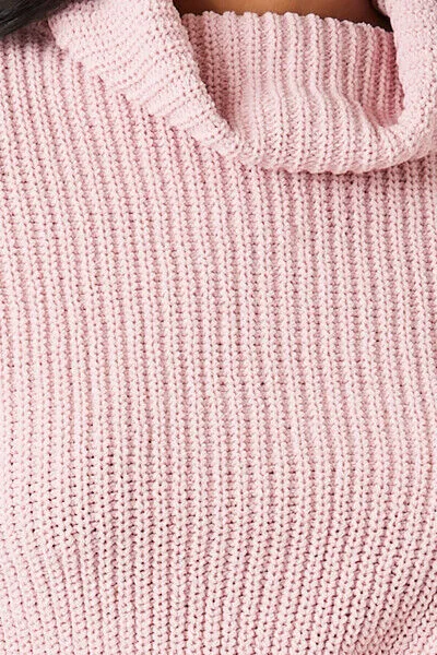 Ribbed Turtleneck Sweater