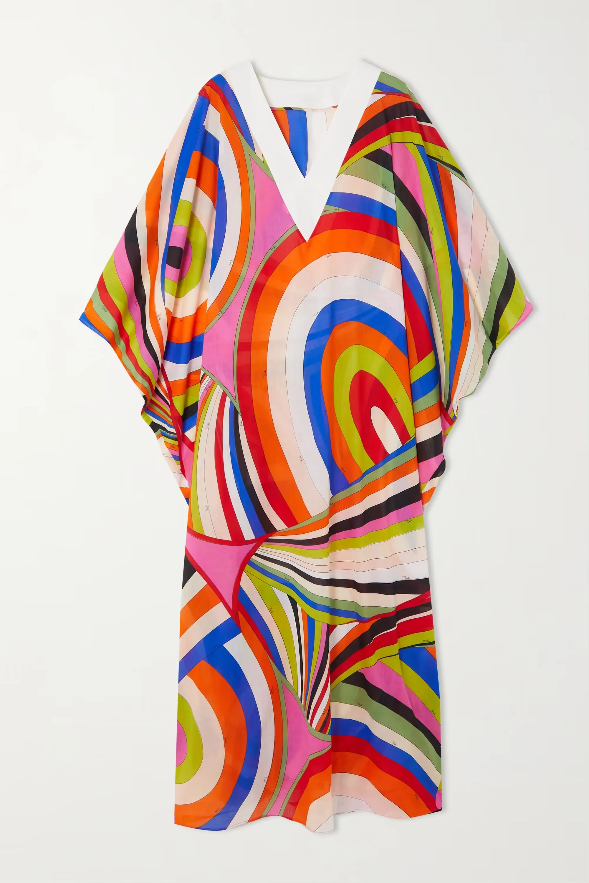 Soft Cotton Blend, Printed Caftan For Women's