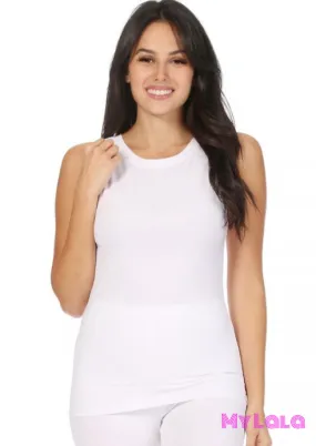 Solid Sleeveless (White)