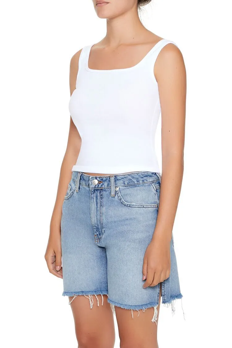 Square-Neck Tank Top