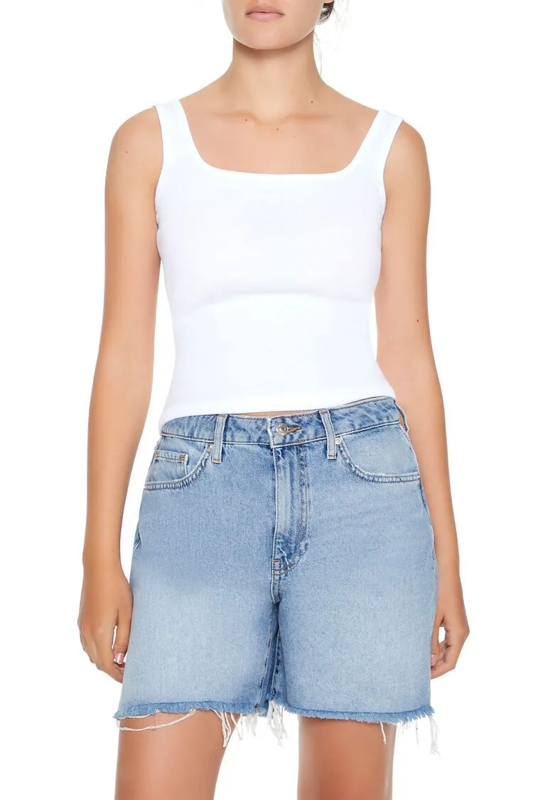 Square-Neck Tank Top