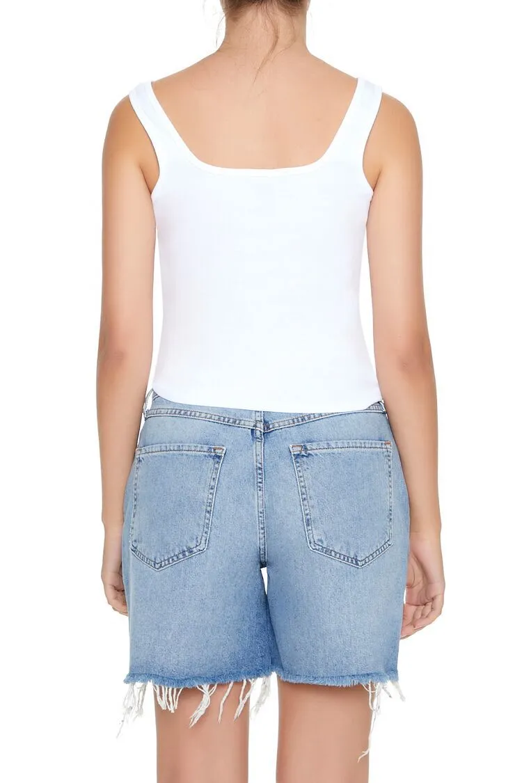 Square-Neck Tank Top