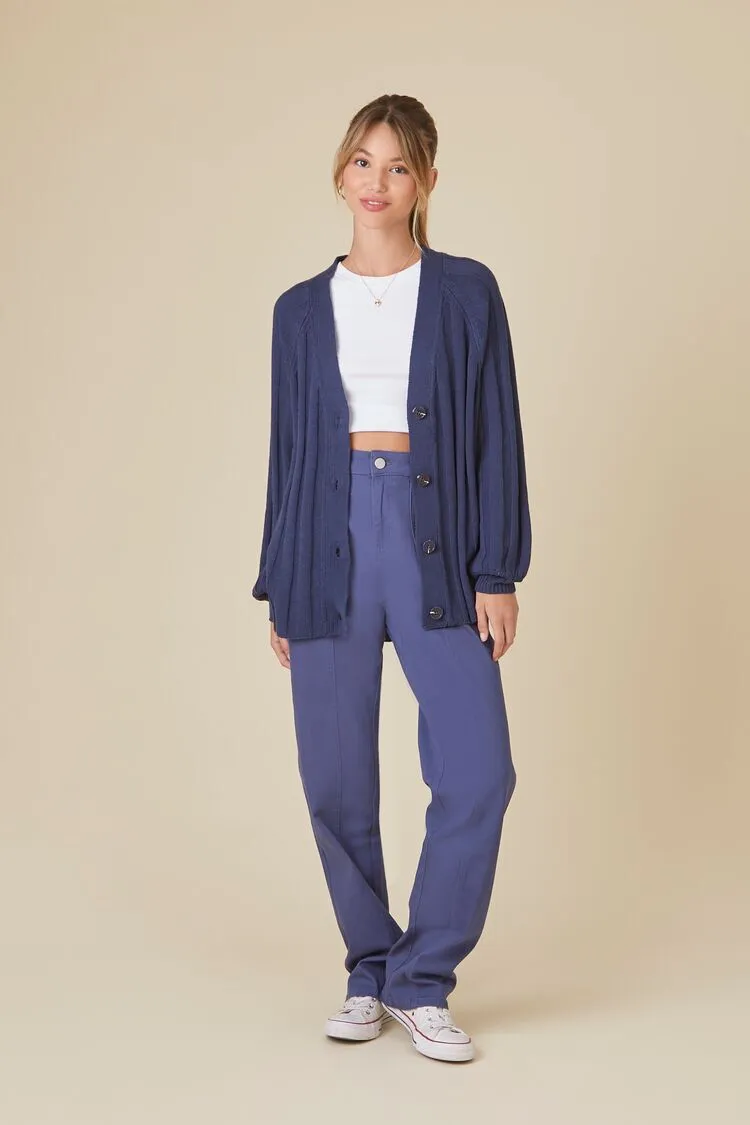Straight-Leg Uniform Pants