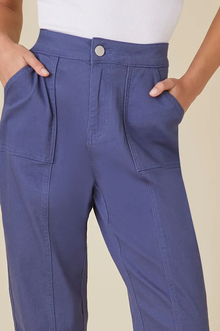 Straight-Leg Uniform Pants