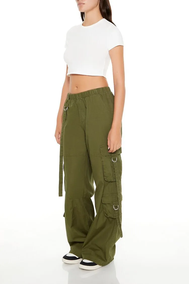 Straight-Leg Utility Cargo Pants