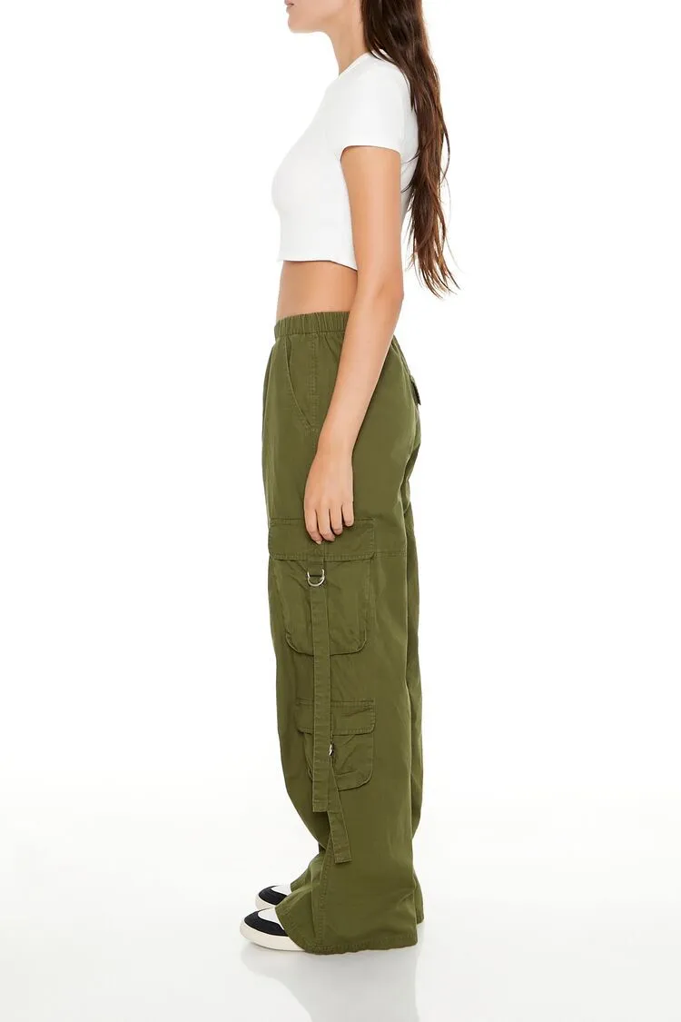 Straight-Leg Utility Cargo Pants