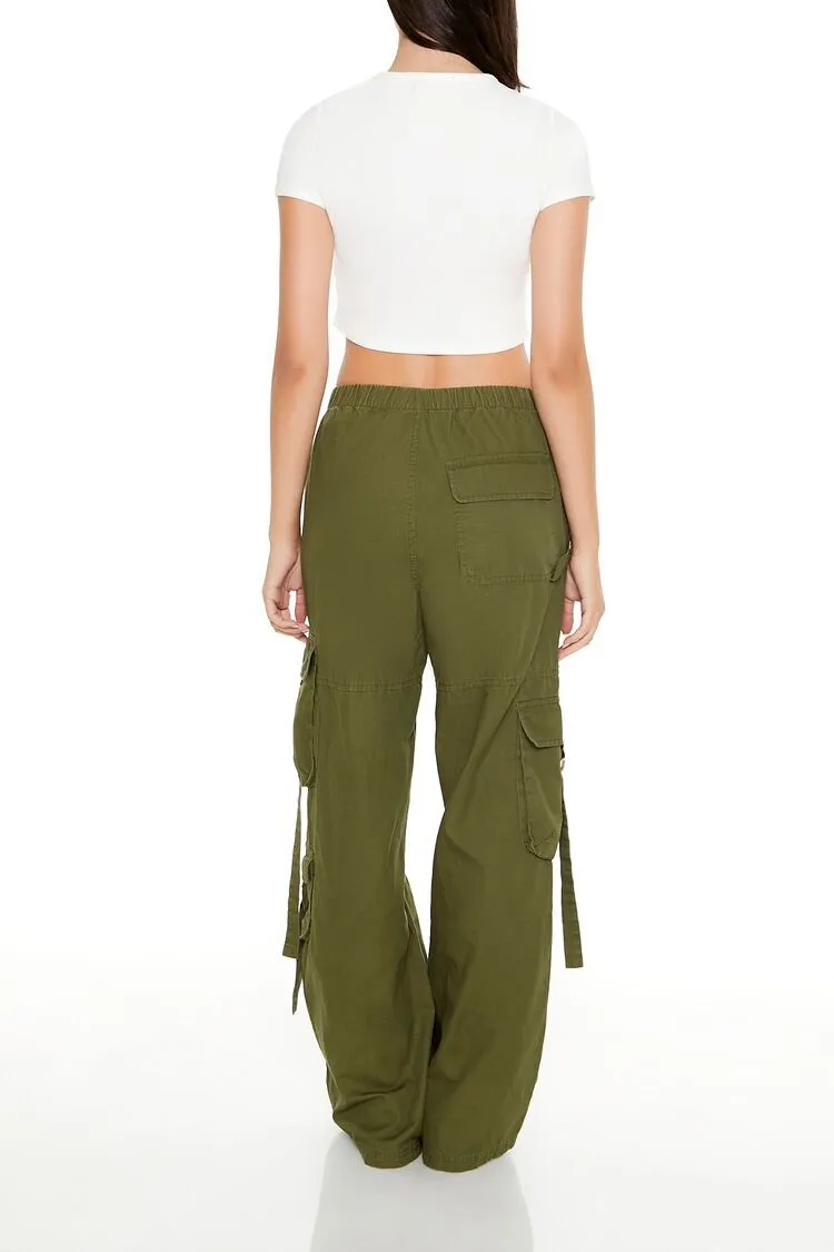 Straight-Leg Utility Cargo Pants