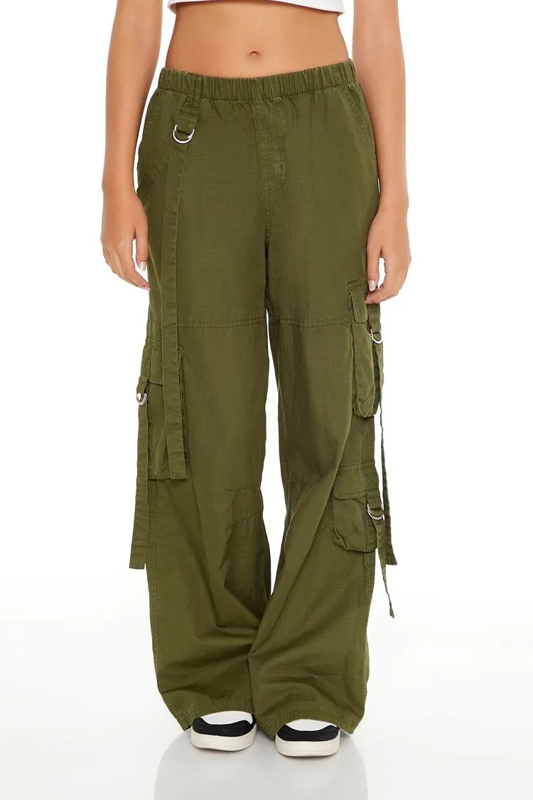 Straight-Leg Utility Cargo Pants