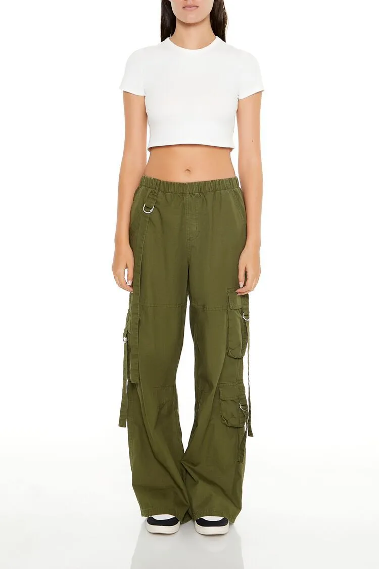 Straight-Leg Utility Cargo Pants