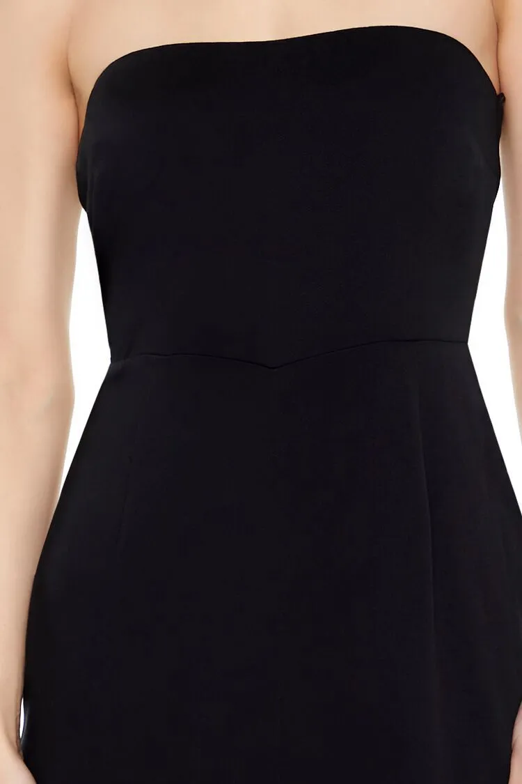Strapless Wide-Leg Jumpsuit