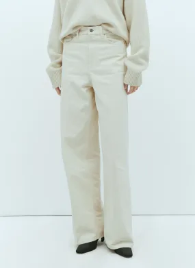 TOTEME Wide Leg Jeans