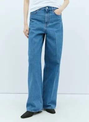 TOTEME Wide Leg Jeans