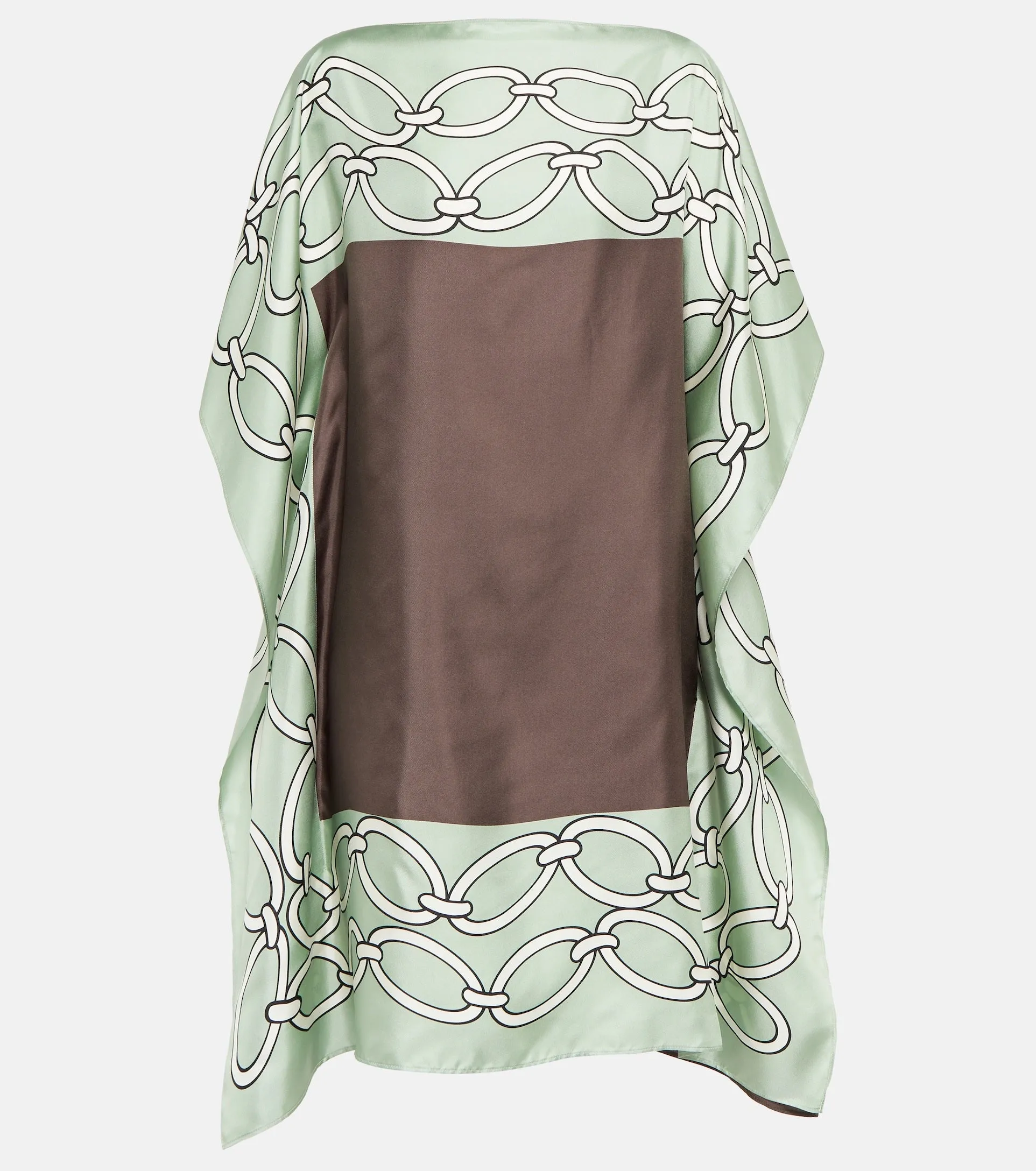 Trendy Silk Caftan Digital Printed Women's Long Kaftan