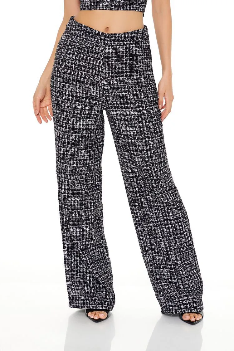 Tweed Tube Top &amp; Pants Set