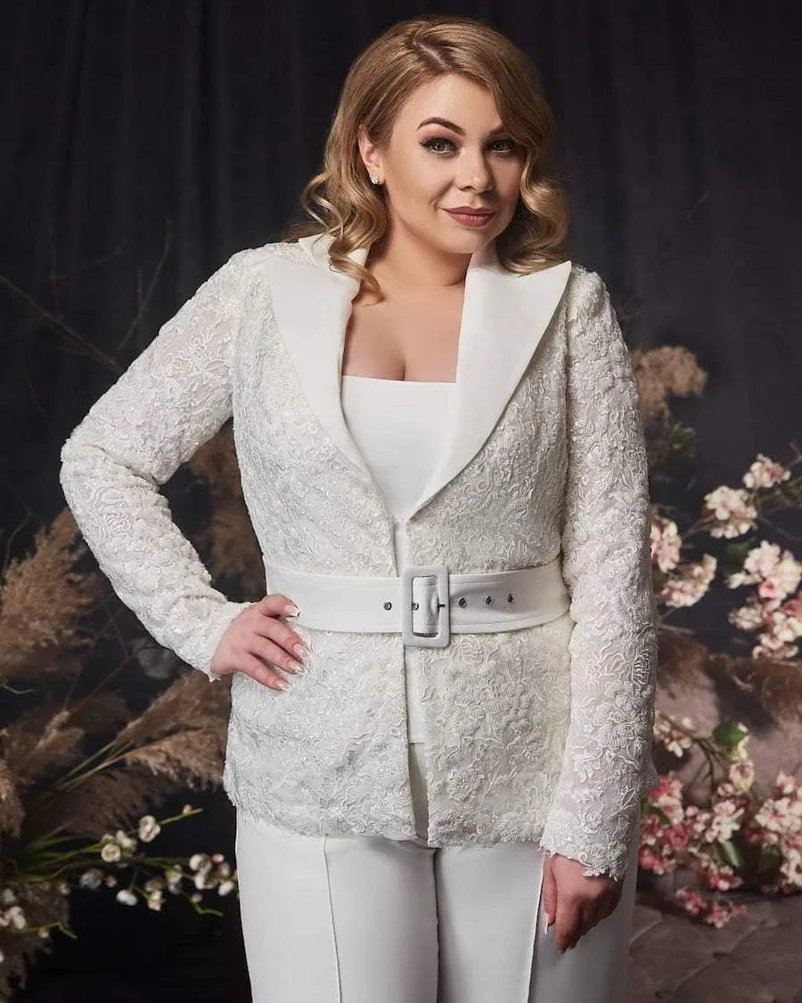 Wedding pants suit