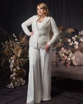 Wedding pants suit