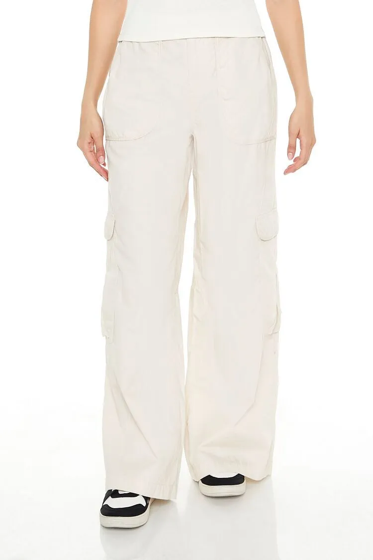 Wide-Leg Cargo Pants