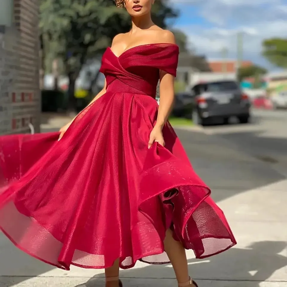 Women Sexy Dress Fashion Sexy Sleeve Dresses Slim Fit Irregular Splicing Solid Color Dress Wedding Guest Dresses For Women S4499011