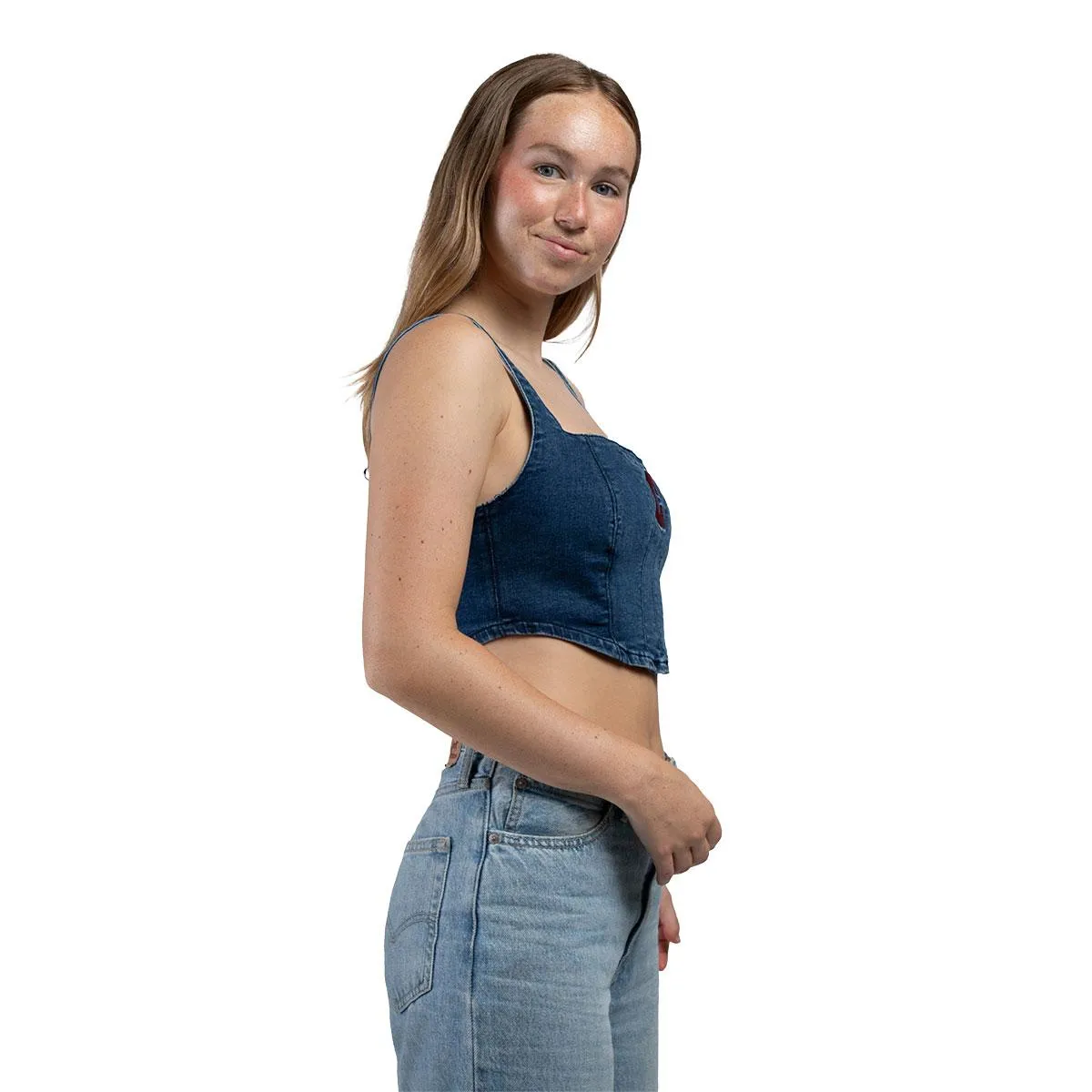 Women's Block C Denim Corset
